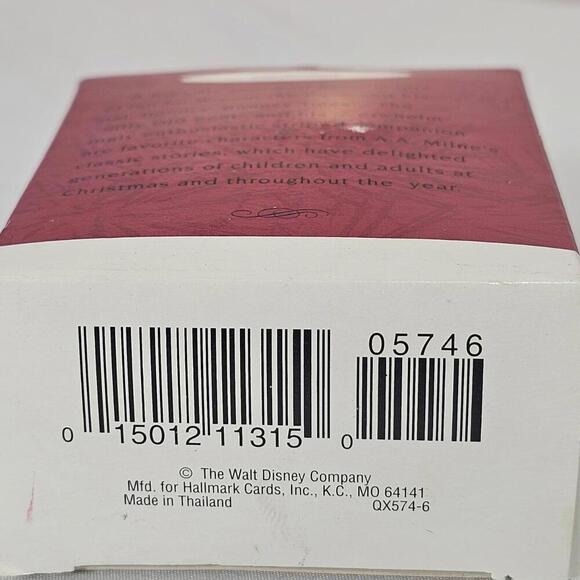 RARE Vintage Winnie the Pooh and Tigger 1994 Hallmark Keepsake Ornament - Picture 9 of 9